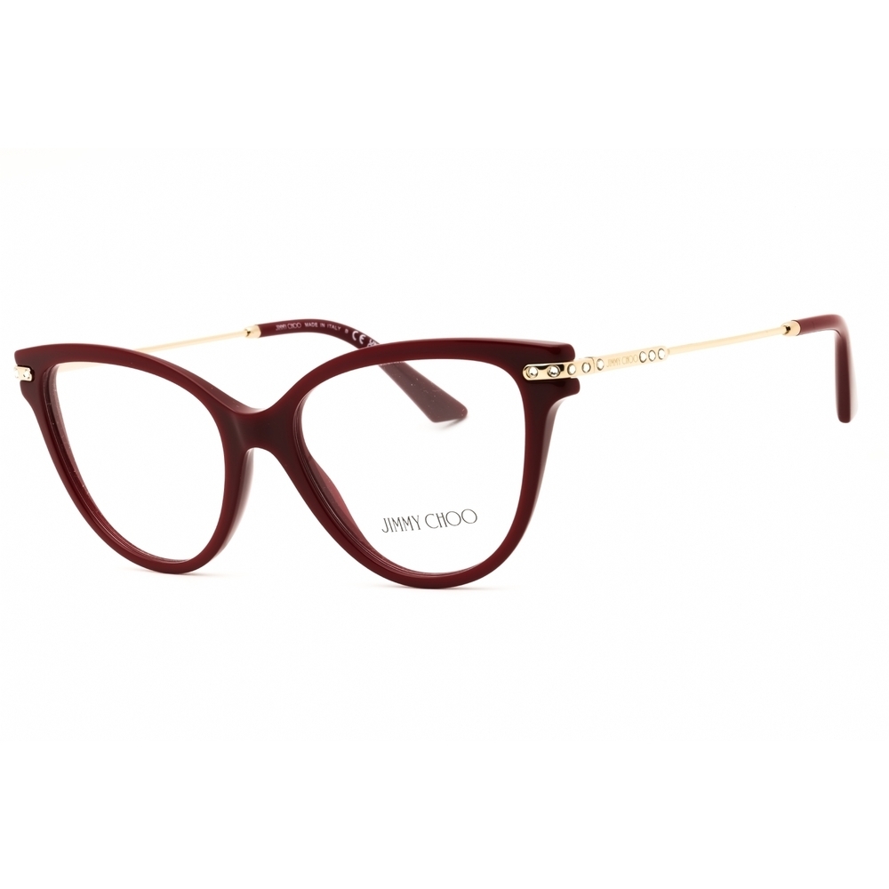 Jimmy Choo JC3001B Eyeglasses Red Acetate Cat-Eye
